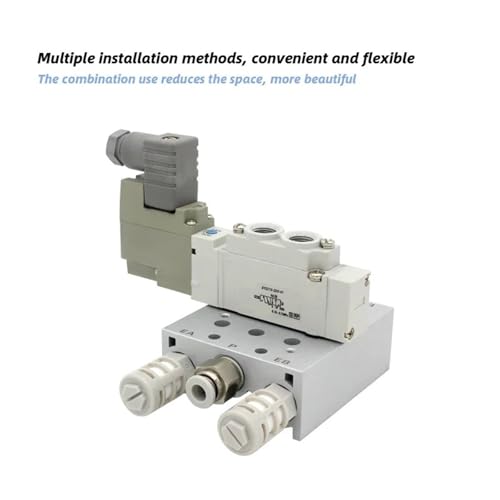 Válvula solenoide 5 puertos eficiente para optimizar sistemas neumáticos 5