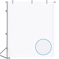 NEEWER 2 Yard x 60 Zoll / 1.8M x 1.5M Nylon Seide weiß Nahtlose Diffusion Gewebe Diffusor Stoff für Fotografie Softbox, Lichtzelt und Beleuchtung Licht Modifizierer