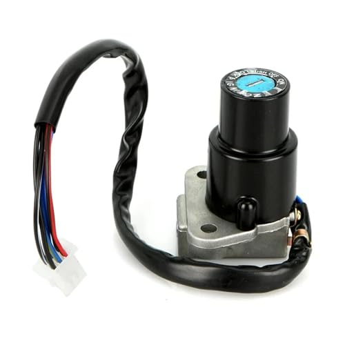 Juego de interruptor de encendido de motocicleta para KLR650 1987-2007 con llaves 2