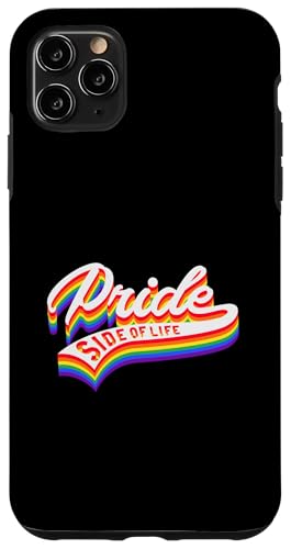 Coque pour iPhone 11 Pro Max Pride Side of Life Happy Pride Month LGBTQ Rainbow