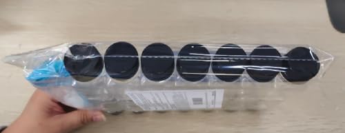 14 Stück Kleine Flaschen zum Befüllen, 60 ML/2oz Ingwer Shot Flaschen zum Befüllen Kunststoff, Wellness Mini Plastikflasche Trinkflasche für Smoothie, Saft, Ingwer, Juicer Shots, Wasser (Schwarzß)