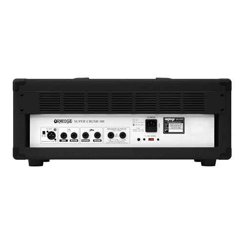 Orange Super Crush 100 Watt Amplifier Head, Black