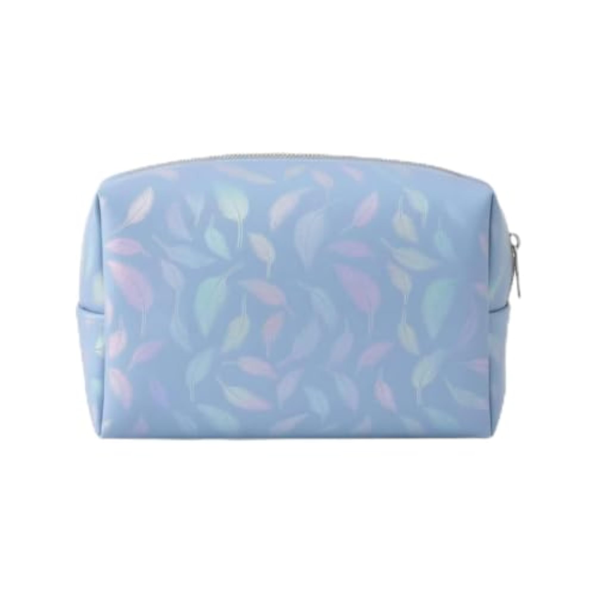 Floral Cosmetic Bag, Blue