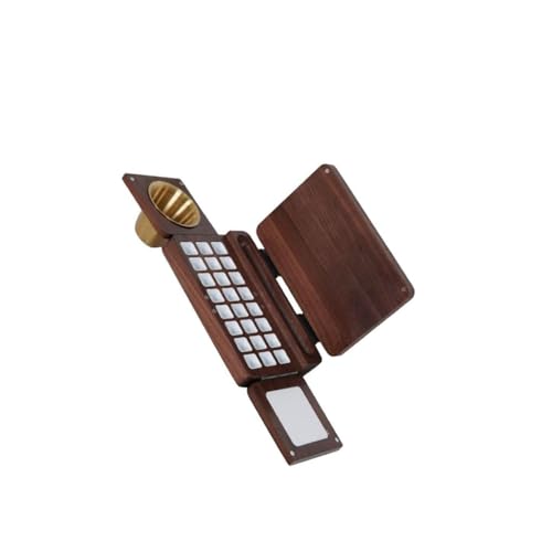Paleta vacía de madera compacta para mezclar colores en espacios pequeños 4