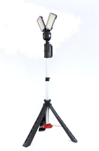 Spot de travail rechargeable LED 15W projecteur de chantier sans fil extérieur et intérieur