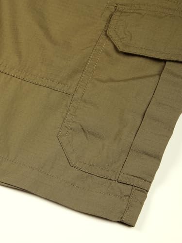 Image of Thomas Scott Men's | Regular Fit | 100% Cotton | Solid | Breathable Lightweight | 6-Pocket Cargo Shorts | Cricket Club Collection
