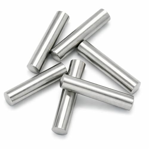 Image of 5mm x 24mm (Pack of 50) A1 Stainless Steel Dowel Pins DIN7 High Accuracy Parallel Pins for Machinery Tooling & Fixtures - B04B 5x24_50