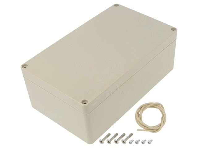 Boîtier universel Hammond RZ0373 en ABS beige 120x200x75mm