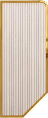 Mampara de protección para urinarios públicos divisor de pared resistente 2
