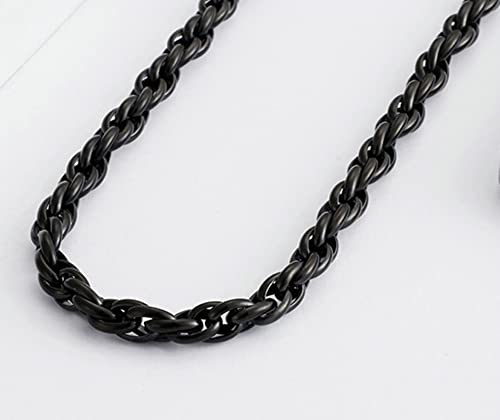 Chaîne en or 5-7mm hommes gars collier maille gourmette
