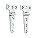 2Pcs Premium 316 Stainless Steel T Shape Hinge for Marine Use on Yachts and Cargo Ships Rustproof Easy Installation Industrial Strength T Type Stainless Steel for Heavy Doors and Storage Lockers