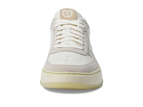 Image of Cole Haan Men's Grandpro Crossover Sneaker, Egret /Silver Lining, 7.5-W US