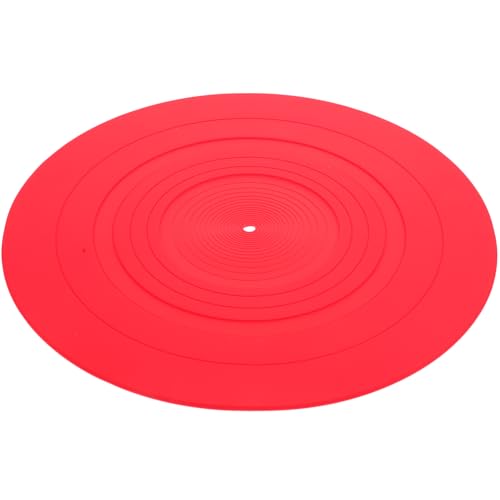 VICASKY Turntable Mat Vinyl Record Protective Mat Anti-static Silicone Slipmat