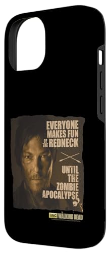 Coque TWD Daryl Dixon Redneck pour iPhone 14 en silicone noir résistant - 2