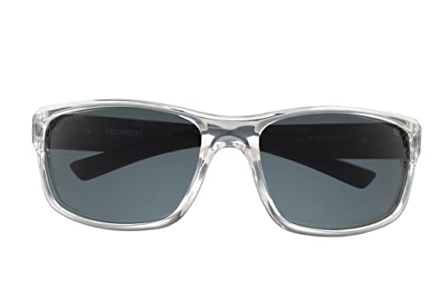 Image of CAT 8019 Rectangular Polarized High Wrap Sunglasses for Men, 63 mm, UV400 Protection