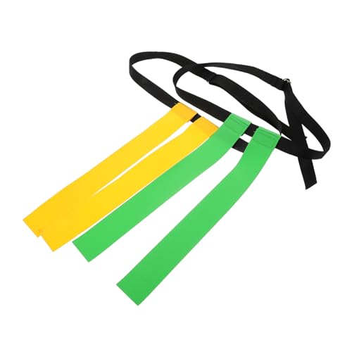 Happyyami Flag Football Kit 2 Sets of Small Football Flag Belts for Rugby Fantasy Outdoor Sports