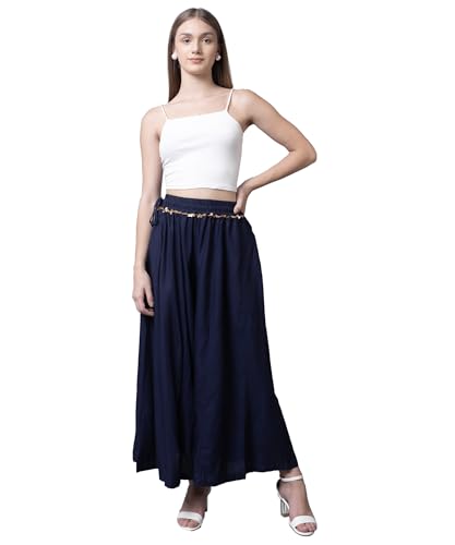 Image of Rayon Comfort Fit Palazzo