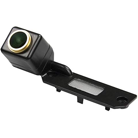HD 1280x720p Backup Camera for MK4 GOLF R32/ T5 T30 For Caddy/Passa 3B For Touran/Golf IV,Rearview Parking Camera Night Vision Waterproof License Plate Mounted Optimum Wide View Reverse Camera Cover