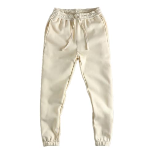 Pantalon de jogging homme coupe ample streetwear à panneaux chauds