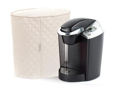 Image of Covermates Coffee Maker Cover, 15 inchW x 10 inchD x 15 inchH, Cream