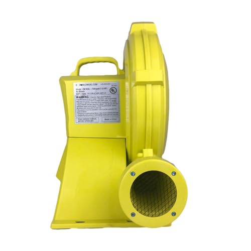 Zoom Blowers Portable Air Pump for Inflatables - Energy Efficient High Power 750-Watt, 1 HP Compact Residential Air Blower for Bounce Houses, Slide Combos, Water Slides, and Obstacle Course for Kids - Image 8