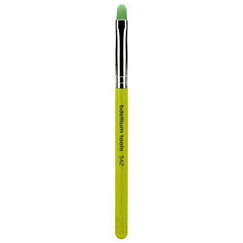 Bdellium Tools Professional Eco-Friendly Makeup Brush Green Bambu Series with Vegan Synthetic Bristles - Bold Lip Brush 542
