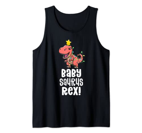 Baby Saurus Rex, dinosauro T-Rex abbinato alla famiglia di dinosauri Rex Canotta