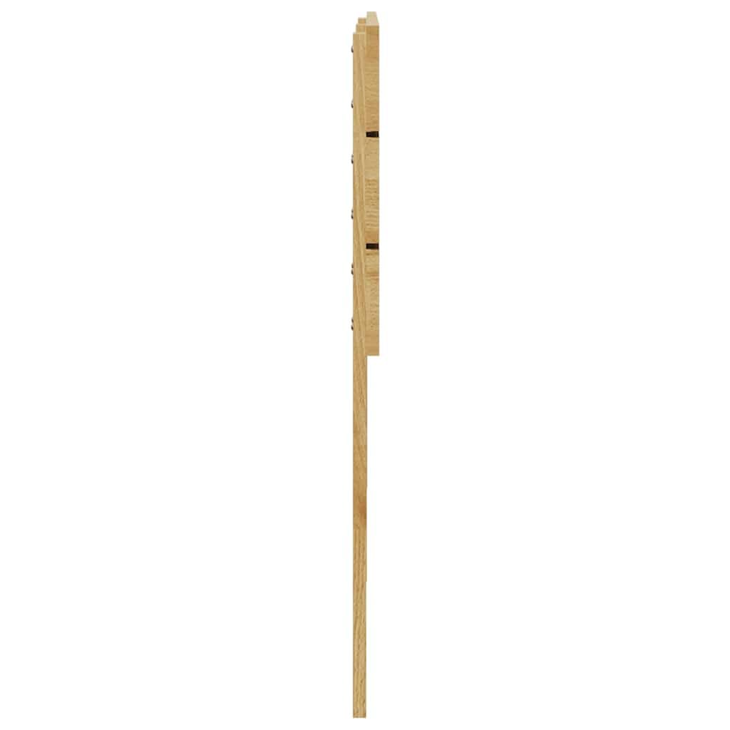 vidaXL Cabecero 150 cm Madera Maciza Roble