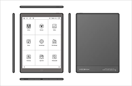 Image of Meebook P10 Pro, 10.1 inch eBook reader + Eink Carta screen (1200 * 1600) + Quad-core 1.8GHz + 3GB RAM + 64GB Storage, Android 11, Google Play 【Free Original Leather Case + Pen Not Included】