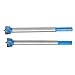 2Pcs Hole Opener Bit Blue Tool for Woodworking Extended Hexagonal Handle for Woodworker Angle Milling Cutters