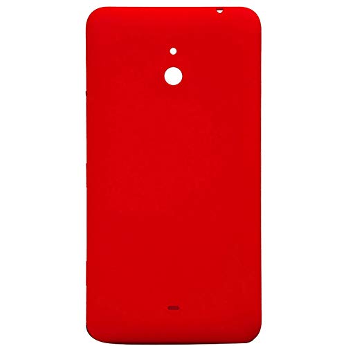 Coque arriere Nokia Lumia 1320 avec bouton lateral rouge pour remplacement de logement batterie