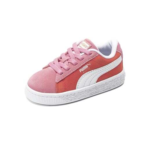 PUMA Toddler Girls Suede Flower Child Ac Slip On Sneakers Shoes Casual - Pink2