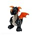Yuchang LLPing 3 5CM Dinosaure Peluche Toys Animaux à Deux têtes Poupées farcies Cartonn Anime Deux Dragon Tête Dragon pour Enfants Enfants Garçons Cadeau LELEMAO (Color : 35CM Brown)