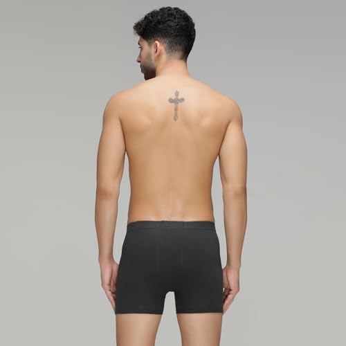 Image of Amul Comfy Men's Trunk Underwear | Soft Outer Elastic | Soft Waistband | Breathable Comfortable Innerwear | Pack of 10 | Color May Vary