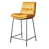 Chaises de salle à manger avec repose-pieds : il y a un repose-pieds sous le siège, vous pouvez poser vos pieds, adapté aux personnes de tous âges. Les pieds courbés et les repose-pieds pratiques peuvent soutenir les pieds sans se fatiguer.