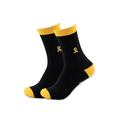 MBMSO 2 Pairs Cancer Awareness Socks Cancer Gifts for Survivor Fighter