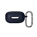 Produktbild kwmobile Hülle kompatibel mit JBL Live Pro 2 TWS Kopfhörer - Silikon Schutzhülle Etui Case Cover Schoner in Dunkelblau