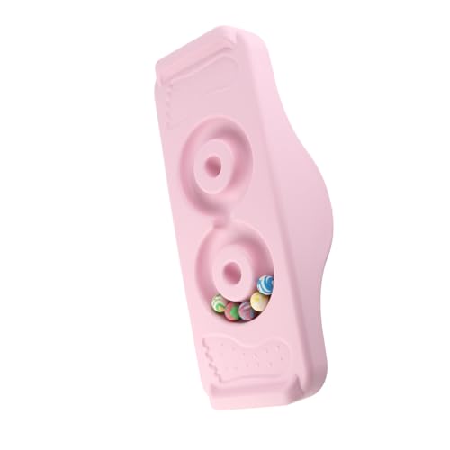 Generic Tavola per l'allenamento dell'Equilibrio, Interessante Tavola a Dondolo per l'allenamento Durevole Migliora la capacità di Equilibrio per la Casa (PINK)