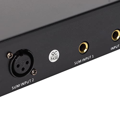 Sistema de monitor sem fio na orelha, verdadeiro sistema estéreo UHF IEM com 4 Bodypacks, 4 canais,