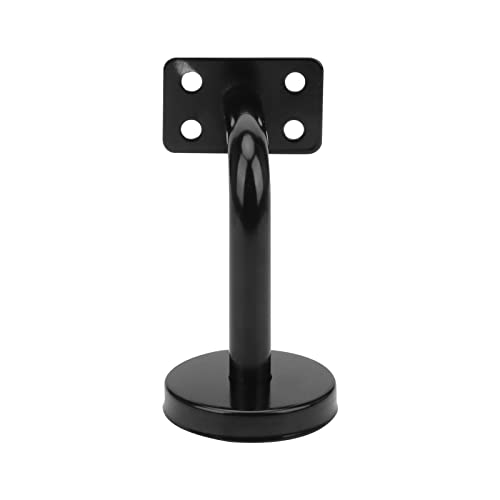 ZEONHAK 4 PCS Black Stainless Steel Mounted Handrail Brackets - Image 4