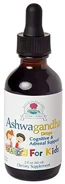Ayush Herbs Ashwaganda Drops And Ashwagandha Drops For Kids Bundle #TOP4