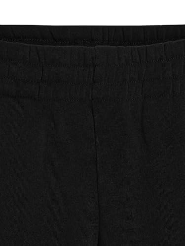 Puma Girls' Essential Basics Logo Fleece Joggers, Elastic Waistband, Side Seam Pockets4