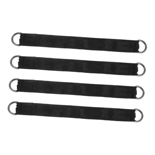 LIOOBO 4 Pcs Outdoor Tree Swing Connecting Straps Durable Nylon Suspension Straps for Hammocks Swings Chairs Effortless Installation Versatile Use Reliable Safety