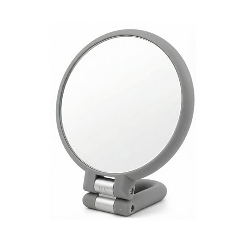 Danielle Magnification Folding Makeup Mirror, Grey, 15X Danielle Magnification Folding Makeup Mirror, Grey, 15X