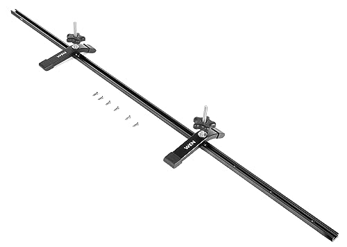 WEN 48-Inch Universal T-Track and Hold Down Clamps Kit for Woodworking (WAT481)