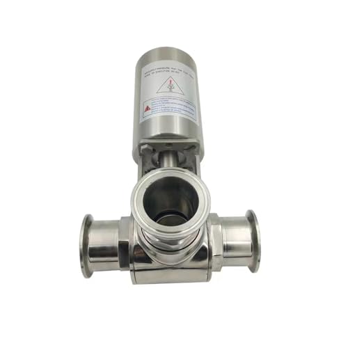 Boule pneumatique inox 304 trois voies anti-blocage 1 1/4 pouces