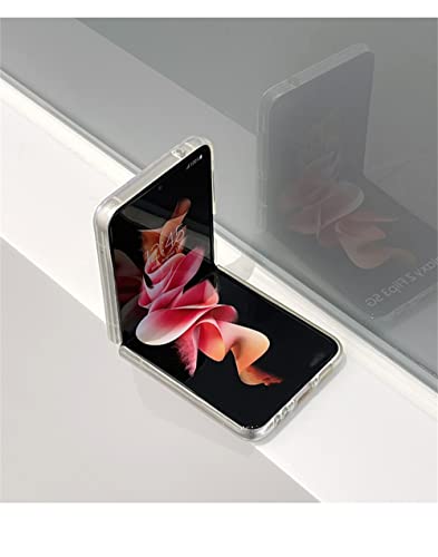 Coque Galaxy Z Flip 4 transparente effet laser 3D - 5
