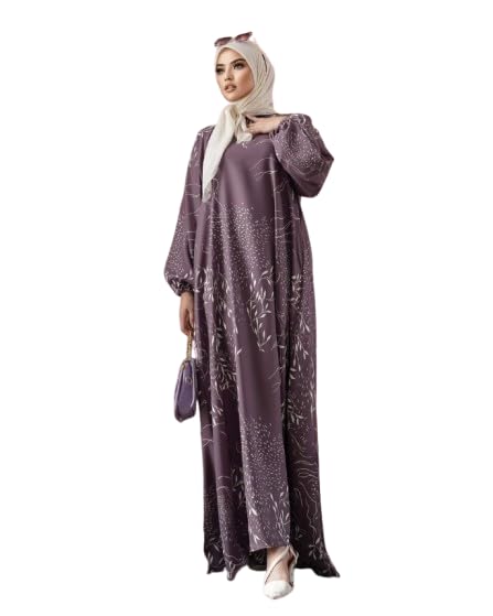 SARINKUAbaya Nida Fabric Full Sleve Dress for Women's and Girl's