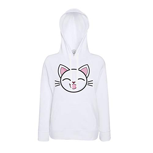 Sweat chat sourire heureux enfant : idée cadeau kawaii et manga