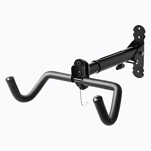 Gootus Bike Wall Mount Hanger - Horizontal Bicycle Indoor Storage Rack | Cycling Wall Mounted Holder Hook - Hang Your Road, Mountain or Hybrid Bikes in Garage or Home